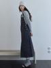 Elssibeui Cotton Overall Dress_Charcoal