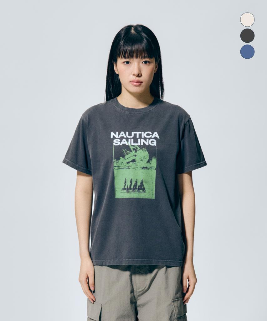 NAUTICA Sailing Block T-Shirt (3 Colors) Nts5696