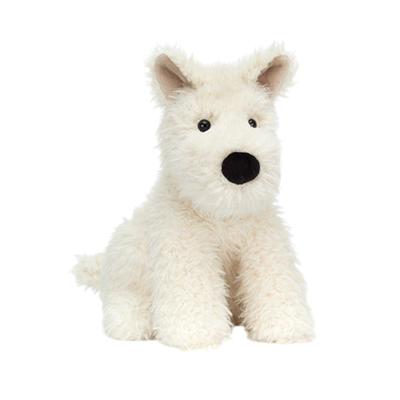 Jellycat Dog Series Monroe Scottish Terrier West Highland Dog Doll Plush Doll 23cm High