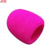 JCD 10pcs Mix Colors Sponge Microphone Set Replacement Foam DJ Stage Windshield Wind Shield Cover Thick Washable