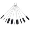 10Pcs Nylon Straw Brush Set For Baby Bottle Test Tube Cleaning