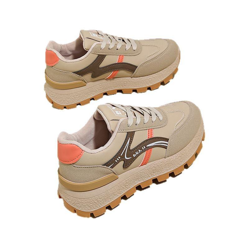 Dames nye plattformsko for vår og høst er pustende og allsidige, lette og avslappede damesko er trendy