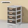 TRNFA W8603-4 Desktop Storage Box with Transparent Drawers