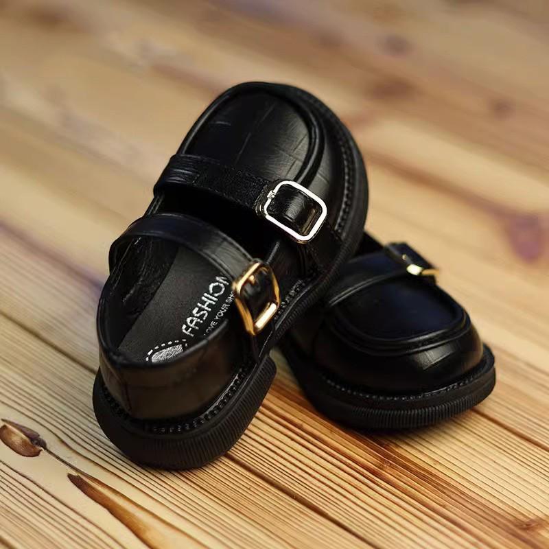 2024 Girls' Princess Leather Flats: Spring & Autumn Fashionable Dress Shoes