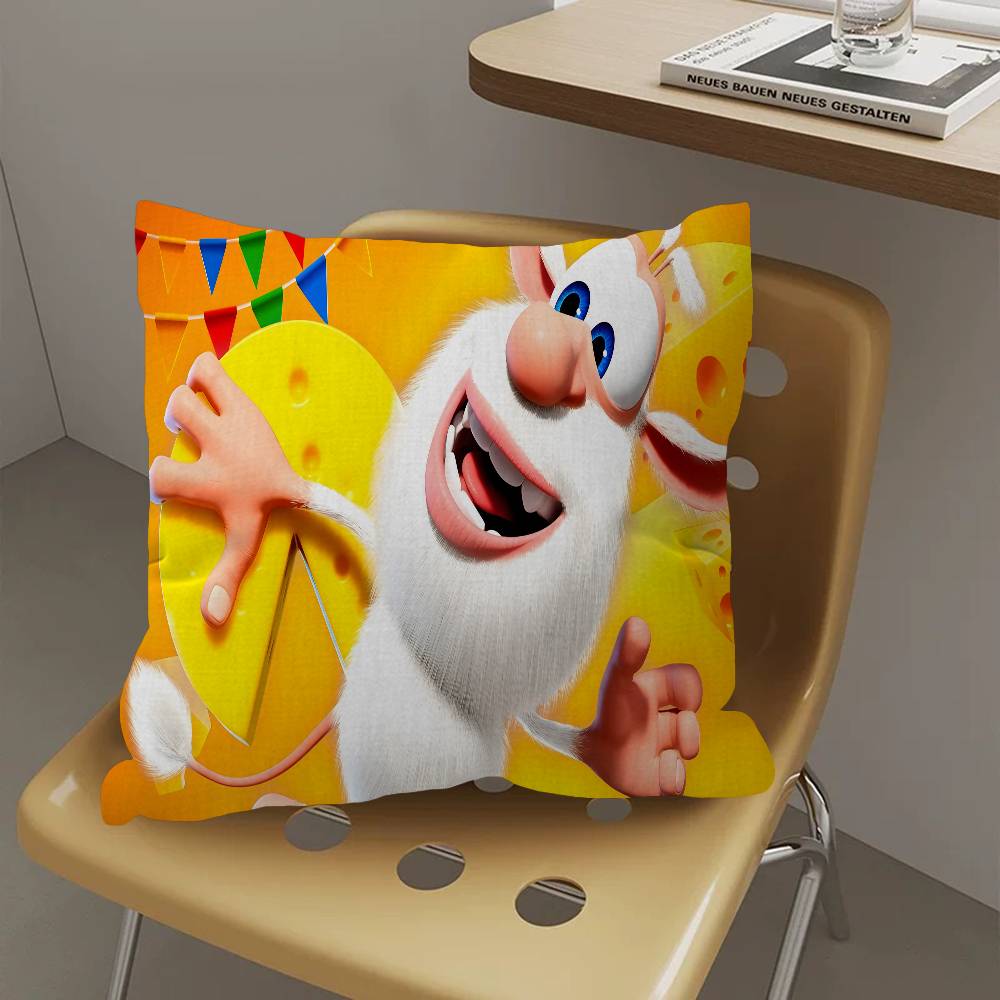 Cartoon B-Booba Pillow Anime Pillow Sofa Bed Head Pillow Cover Cushion Cover 45X45 Cm Fashion