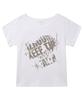 Ijeulum Keep The Boat Neck Short Sleeve T-Shirt (White)