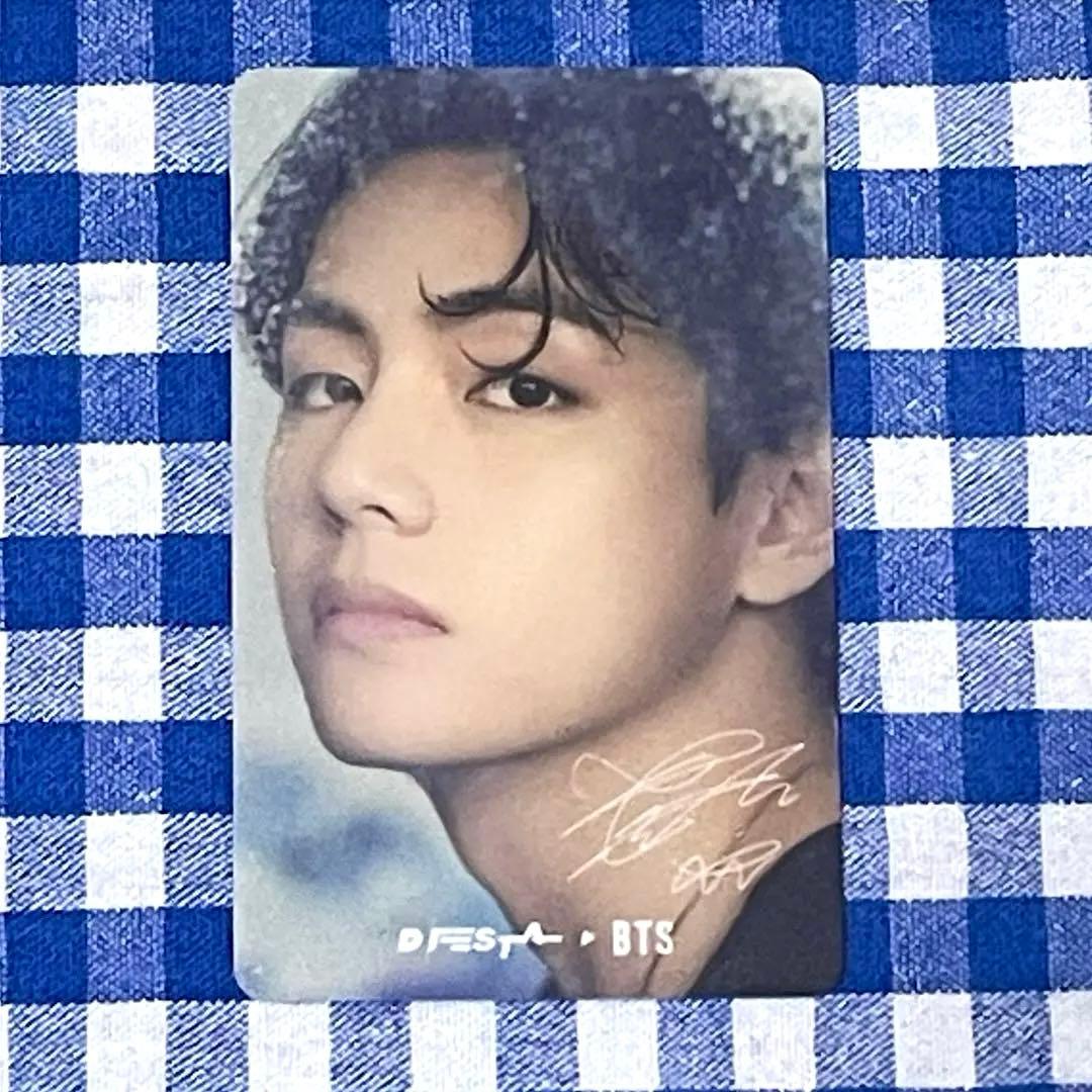 [ИСПОЛЬЗОВАН] Официальный BTS (Бангтанские мальчики) dfesta финальная фотокарточка V