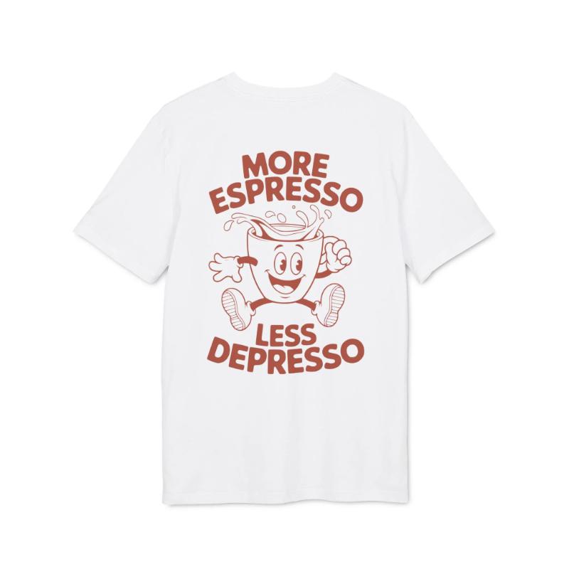 Interesting Quotes From Coffee Enthusiast Shirts Mens and Womens Summer Pure Cotton Short Sleeves Fashionable Loose Tshirts
