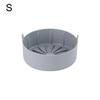 Airfryer Silicone Pot Round Heat Resistant Basket Plate Microwave Oven Liners Replacement Kitchen Cooker Baking Accessories