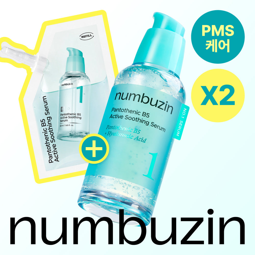 numbuzin No. 1 Pantothenic Acid Active-up Soothing Serum 50ml Refill