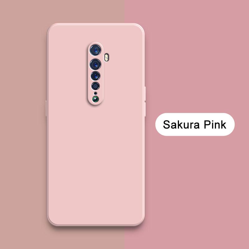 Square Liquid Silicone Case for OPPO Reno Ace 2 Reno2 2Z 2F Z F Ace2 Lens Protective Shockproof Soft Phone Cover RenoAce Reno2Z