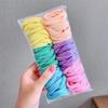 25-100PCS Diameter 4cm Hair Scrunchy For Women Hair Bands Elastic Seamless Link Rope Hair Accessories Headdress Hair Ties