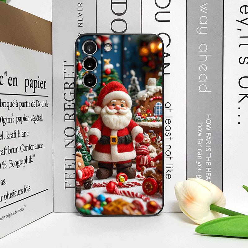 Cartoon-Handyhülle mit Weihnachtsmotiv, Nikolaus, für OPPO Reno 13 12 F 11 10 ProPlus A58 A98 A79 Find X5 X3 Lite X8 X7, Weiche Hülle
