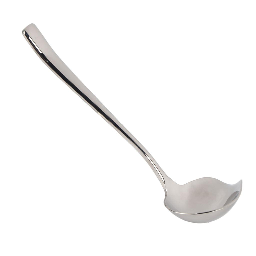 Stainless Steel Sauce Drizzle Spoon with Spout Sugar Spoon Cooking Utensil Tool