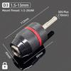 1/2"-20UNF Drill Chuck 2-13MM/1.5-10MM Quick Change 1/4" Hex Shank/SDS /1/2" Square Socket Adapter For Wrench Conversion Tools