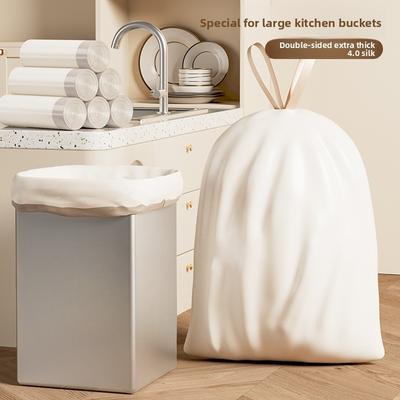 Enlarged and Thickened Portable Garbage Bags, High-temperature Resistant, Leak-proof and Odor-proof Plastic Bags for Garbage Storage