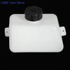 New White Plastic Motorcycle Petrol Fuel Tank For Mini Motor Dirt Bike Dirtbike Filter 1L Motorcycles Acc 1pc