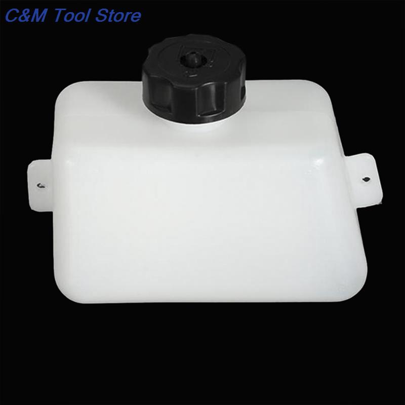 New White Plastic Motorcycle Petrol Fuel Tank For Mini Motor Dirt Bike Dirtbike Filter 1L Motorcycles Acc 1pc