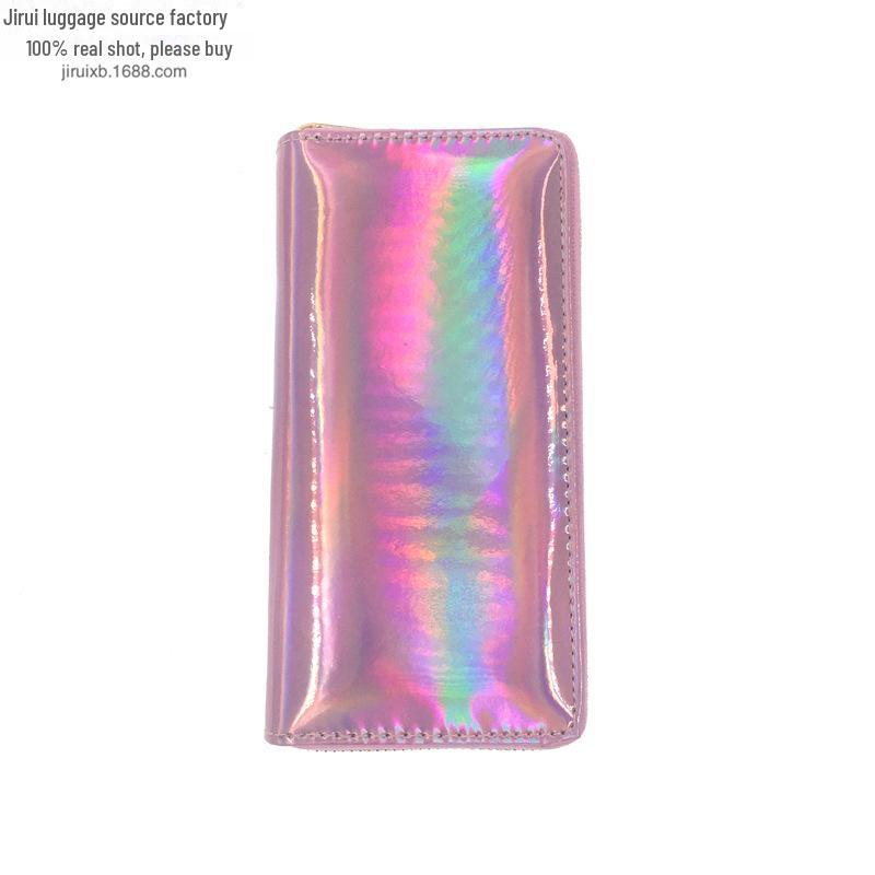 

Цветной экологичный лазерный PU длинный кошелек и держатель для карт