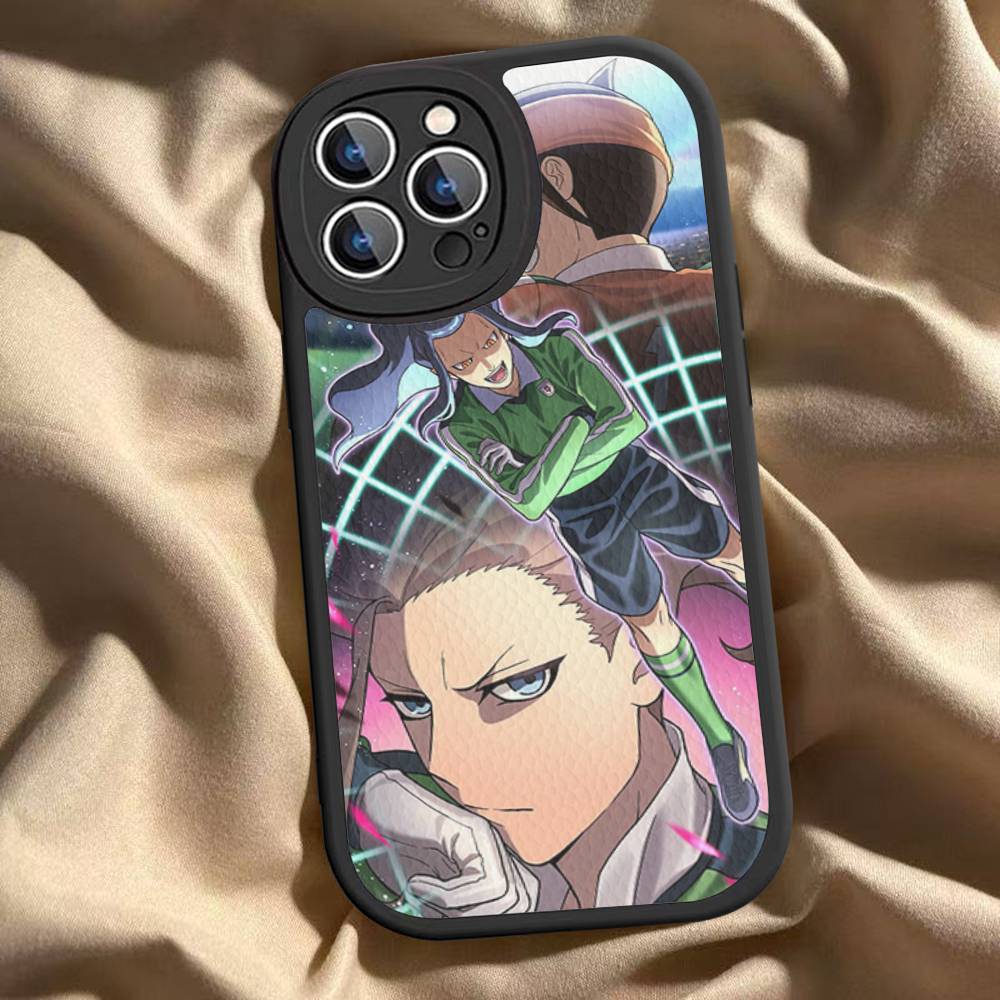 

Axel Blaze Firestorm Inazuma Eleven Anime Phone Case For iPhone 16 15 14 13 12 11 Pro Max Plus Shockproof Leather Cover iPhone 15