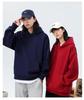 Unisex Trendy Heavyweight 480g Cotton Fleece-Lined Hoodie – Autumn/Winter Drop Shoulder Pullover