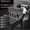 Multifunctional Muscle Relaxation Long-handle Massage Gun Remission Deep Tissue Percussion Body Electric Massage Gun
