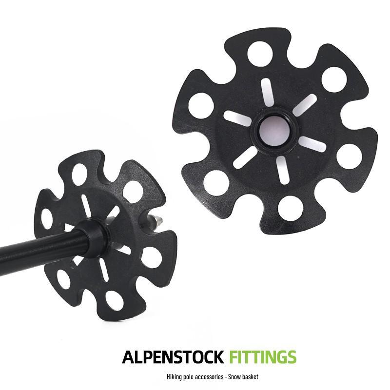 Outdoor Trekking Pole Snow Basket Mud Tray Cover Accessory