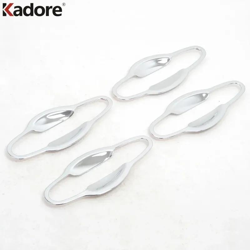 For Toyota RAV4 RAV 4 2013 2014 2015 Chrome Car Side Door Handle Cup Bowl Cover Trim Accessories