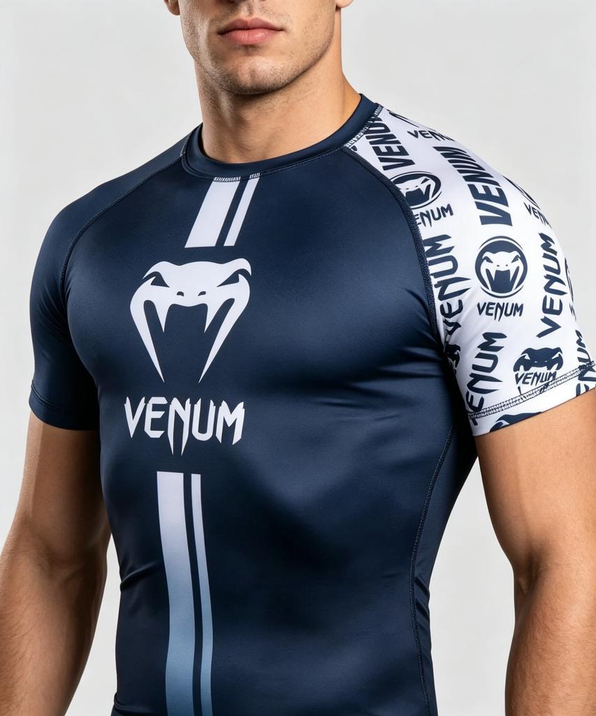 2026 Men's Sports Compression Short-sleeve T-shirt Quick-dry Breathable Gym Training Top