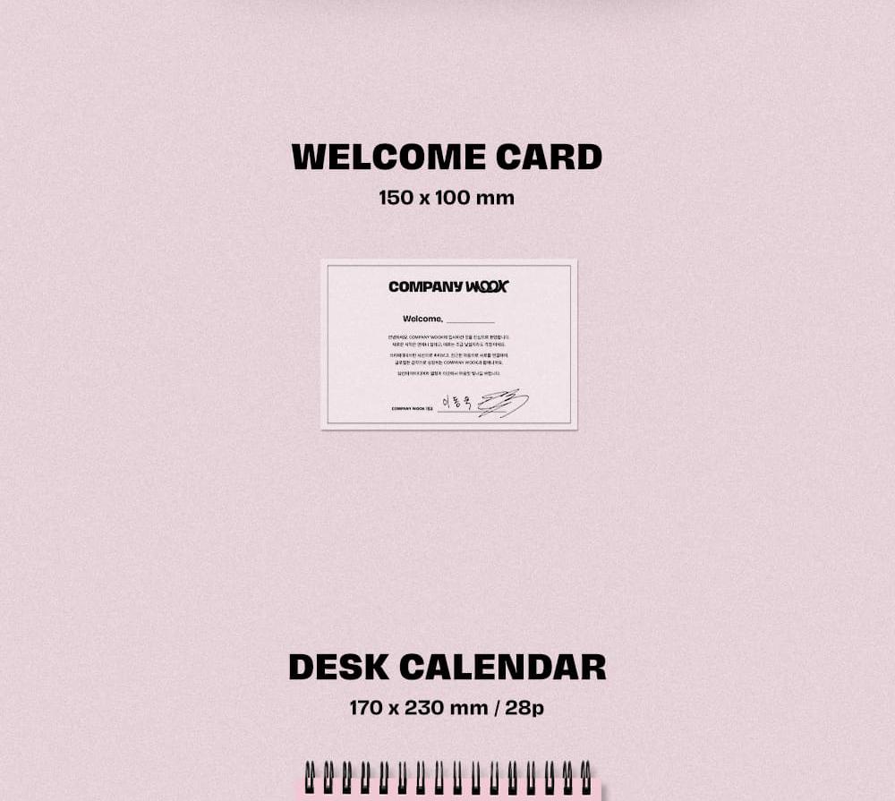 [POB] LEE DONG WOOK 2026 Season's Greetings : COMPANY WOOK