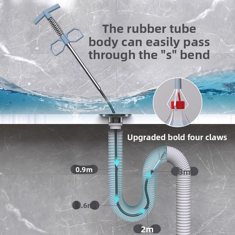 Sewer Kitchen Plumbing Toilet Clogging Universal Unclogger