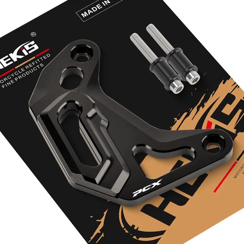 Chekis Is Suitable for Honda Pcx125 Pcx160 Modification Accessories, Abs Version Special Front Wheel Disc Brake Caliper Protecti Black-rear Wheel