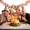 Happy Birthday Banner Birthday Decorations Birthday Banner Happy Birthday Sign For Birthday Party Happy Birthday Decorations