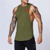 Mesh Fitness Workout Singlets Mens Tank Top Vest Muscle Sleeveless Sportswear Undershirt Gym Stringer Clothing Bodybuilding