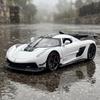 1:22 KSNG Jesko Alloy Sports Car Model Diecast Metal Toy Racing Vehicle Car Model Simulation Sound And Light Collection Children