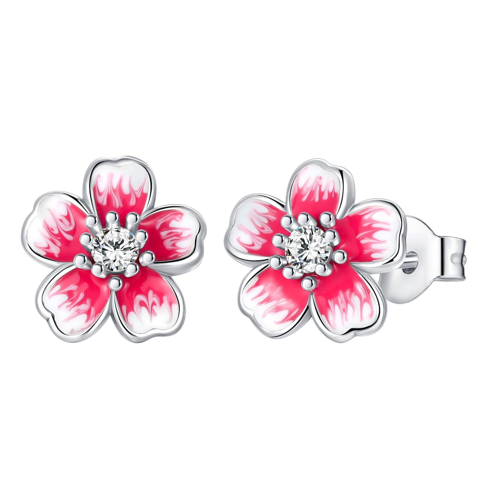 

Оригинальные серьги-пусеты из стерлингового серебра 925 пробы Маргаритка Тюльпан для женщин 2025, серьги-гвоздики, серьги-цветы, юбилейный подарок с цирконом