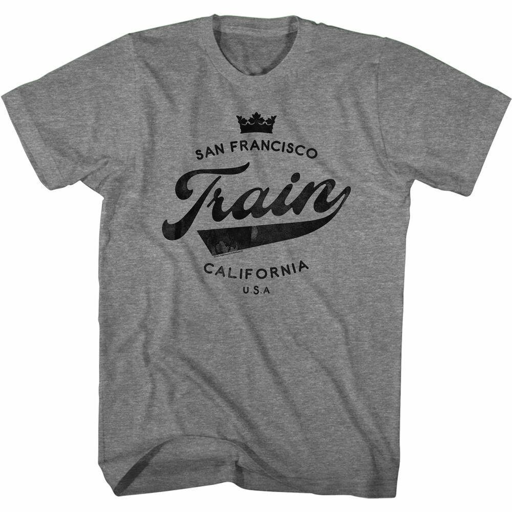Train Crown Graphite Heather Adult T-Shirt Unisex T-Shirt XXL