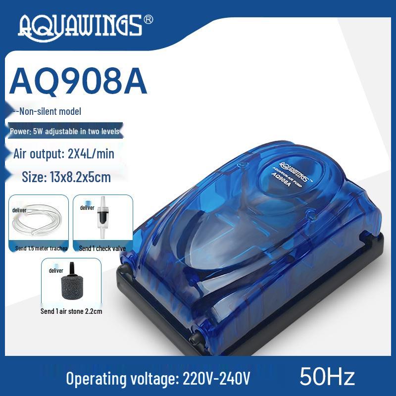 

Мощный двухканальный аэратор для аквариума