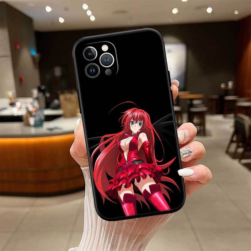 Rias Gremory Phone Case for Samsung S20 S21 S21S S22 S23 S24 FE Ultra Plus Lite F06 F16 M06 M16 M56 A07 A17 A36 A37 A55 A57