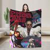 Elton John Music Tour Poster Blanket Camping Flannel Bedding Throws For Outdoor Soft Warm Custom DIY Quality Bedspread Gift