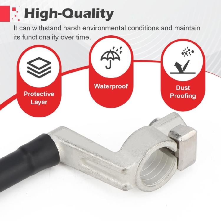 Engineered Heat Resistant Automotive Battery Positive Lead Wire Replacement Part Number 84494554 19341182 Equivalent