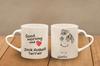 Jack Russell Terrier - cup with a dog, adorable cup with a heart-shaped handle, universal gift from the Art-Dog brand
