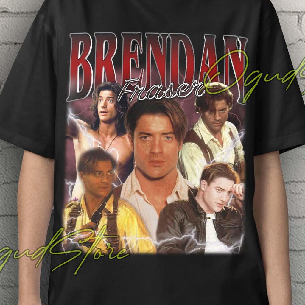 Brendan Fraser, Brendan Fraser Shirt, Brendan Fraser Fan Tees, Vintage Brendan Fraser Retro , Brendan Fraser Clothing, Brendan Fraser Gift