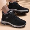 Men's Comfort Snow Boots Fur Lined Warm Ankle Boot Waterproof Anti-Slip Winter Outdoor Shoes for Male Lace-Up Walking Sneakers Trekking Hiking Booties