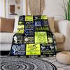 Tennis Customize Your Name Outdoor Blanket Used For Chair Office Sofa Bed Camping Soft And Warm Giving Friends And Relatives Birthday Graduation Gift