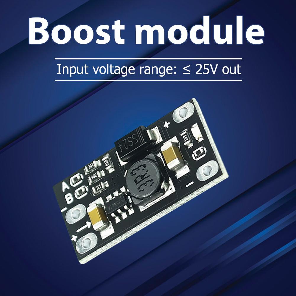 1PC multifunkční mini DC-DC Boost Modul Zvýšení podpory LED indikátoru na desce Výstup 5V 8V 9V 12V Boost modul lithiové baterie