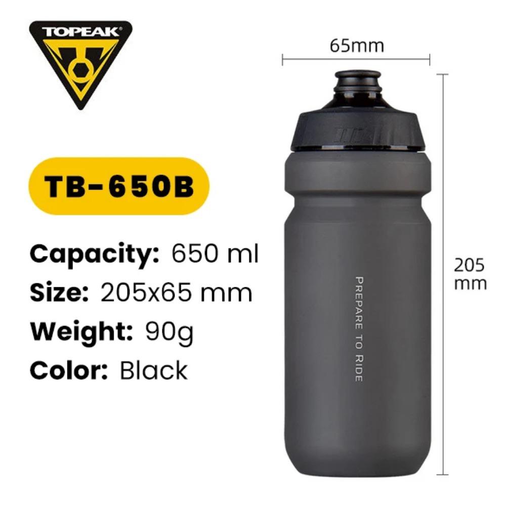 

Велосипедная бутылка для воды Topeak 750 мл 650 мл Сжимаемая Не содержит БФА Без запаха Спортивная бутылка для воды Герметичная Клапан-форсунка Велосипедный чайник