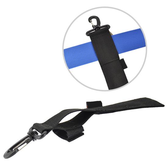 Scissor Storage Bag 360-Degree Rotating Buckle Wear Resistant Nylon Easy-Carry Scissor Pouch Diving
