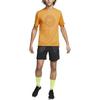 T Shirts Men's Orange Crew Neck Moderate Straight Fit BV5599-886