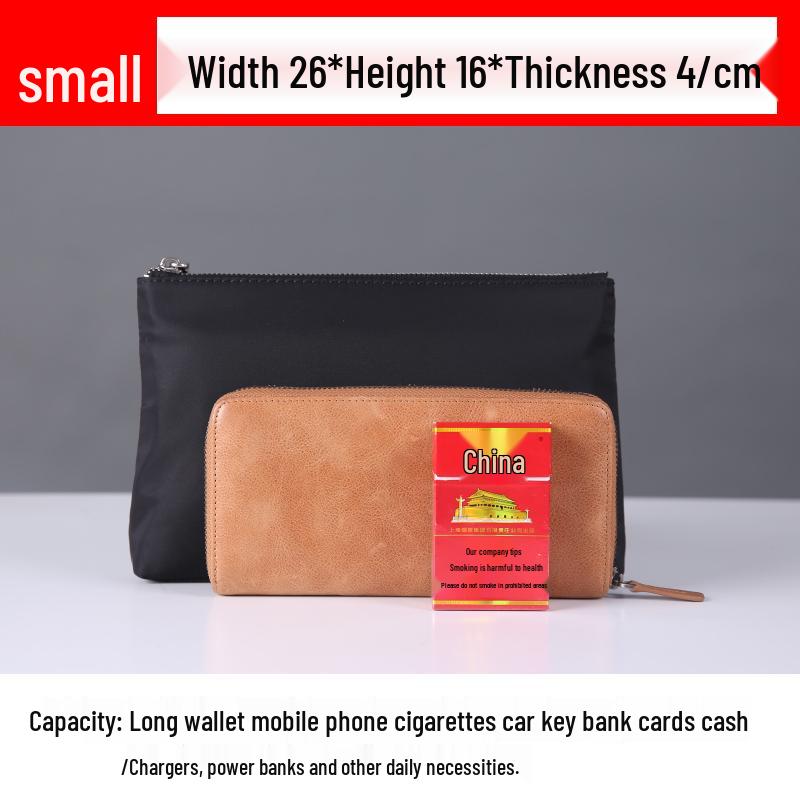 Мужская большая холщовая сумка-клатч Оксфорд: Повседневная сумка для документов формата А4 и конвертов